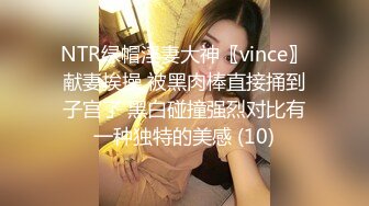 NTR绿帽淫妻大神〖vince〗献妻挨操 被黑肉棒直接捅到子宫了 黑白碰撞强烈对比有一种独特的美感 (10)