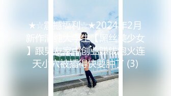 ★☆震撼福利☆★2024年2月新作清纯大学生【黑丝美少女】跟男友家中创业赚钱炮火连天小穴被插得快要肿了 (3)