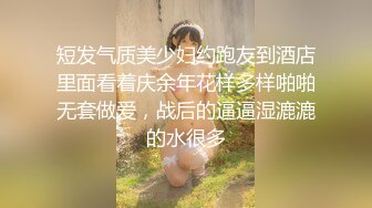 短发气质美少妇约跑友到酒店里面看着庆余年花样多样啪啪无套做爱，战后的逼逼湿漉漉的水很多