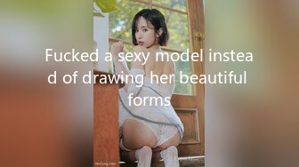 Fucked a sexy model instead of drawing her beautiful forms