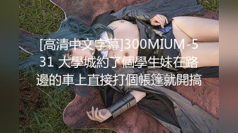 [高清中文字幕]300MIUM-531 大學城約了個學生妹在路邊的車上直接打個帳篷就開搞